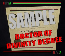 Doctor Of Divinity
